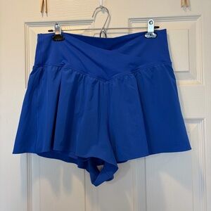 Offline By Aerie Women’s Crossover Shorts Blue Size XL